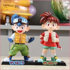 폭주형제 렛츠&고 세비아 고&레츠 수제피규어 스태츄 굿즈 애니