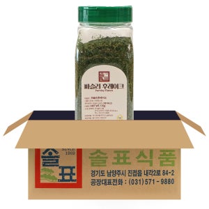 솔표 파슬리 가루 후레이크 120g 향신료 분말,12통