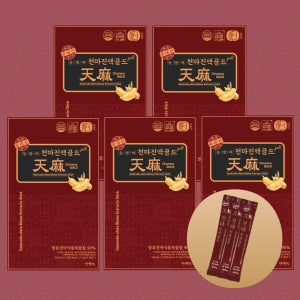 [5박스][HACCP]두통 국산 무주 천마 홍삼 진액 액상 스틱 천마즙 효능 동방비 아에녹