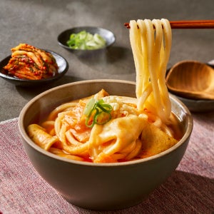 곁드림 김치어묵우동 450g 김치우동 밀키트 나베