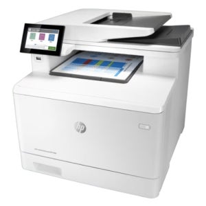HP A4 컬러레이저복합기 프린트 복사 스캔 팩스 네트워크 자동양면 토너포함