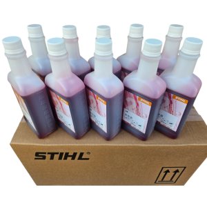 스틸 STIHL 2행정 최신제품 최신형 엔진오일 예초기오일 엔진톱오일 450ml 10개입