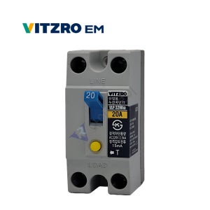 비츠로이엠 VLP 32Mha 20A (고감도15mA) 분전반용 누전차단기
