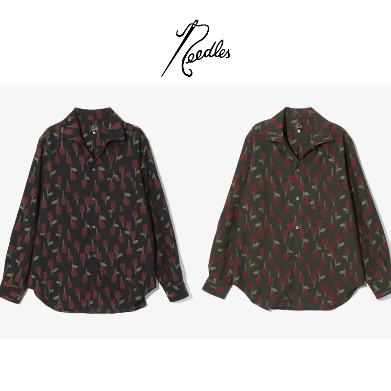 니들스 이탈리안 칼라 셔츠
