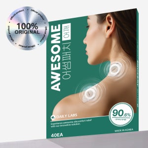 어썸패치 어깨전용패치 근육 관절 파스 어깨 붙이는 동전 원적외선