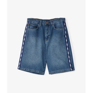 Fucking Awesome 스트라이프 진 반바지 블루 PN8313 Blue