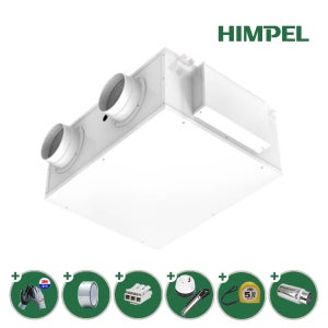 힘펠 전열교환기 휴벤EGI 소형 상업용 HRE-S150 사무실 상가 환기시스템