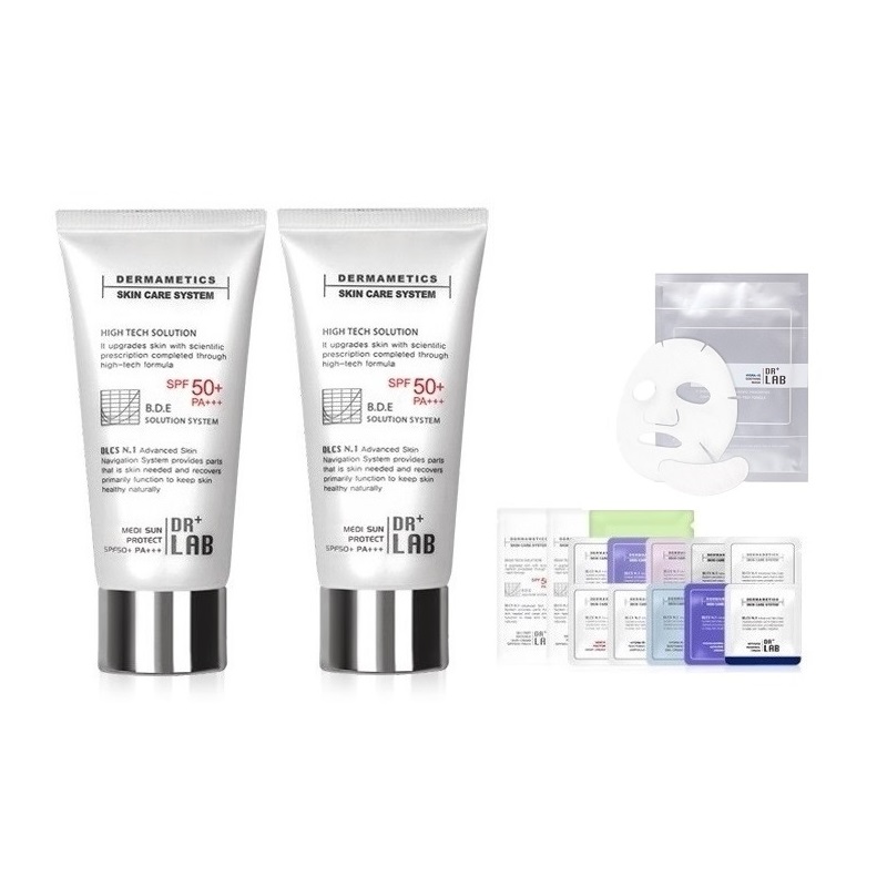 닥터랩 <b>메디 선</b> 프로텍트 50ml 2개 /마스크팩+샘플