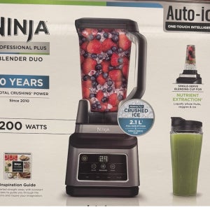 닌자 NINJA 프로블렌더 듀오 3가지 자동프로그램, 특허받은 특수 6중날, 4단계속도조절