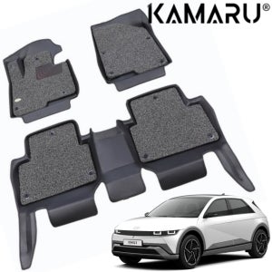 더뉴 아이오닉5 매트 카마루 6D 입체 코일매트 1+2열 페이스리프트