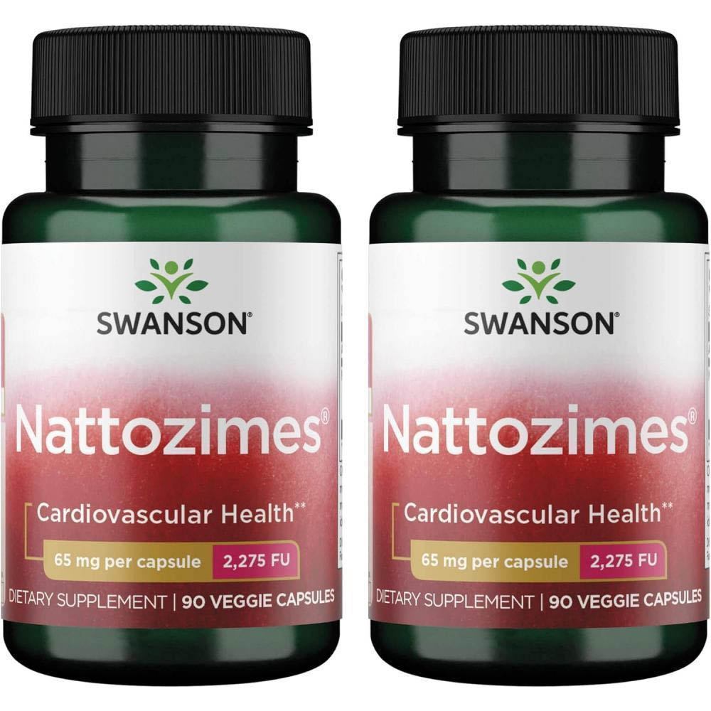 스완슨 나토자임스 Nattozimes 65mg 90캡슐 2개