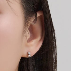 골드앤디어 14K 골드필드 미니 큐빅 볼포인트 귀걸이