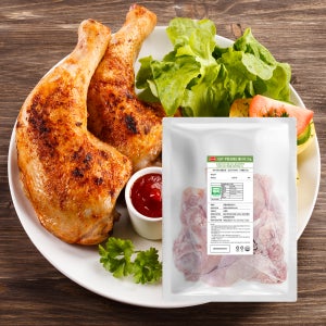 한강식품 IQFF 무항생제 닭 통다리 2kg