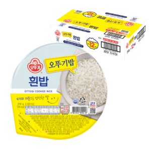 오뚜기밥210g 1박스
