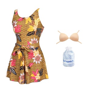 여자수영복 원피스 투피스 빅사이즈 여성수영복 엄마 임산부 스파 온천 여행 1631 수영복