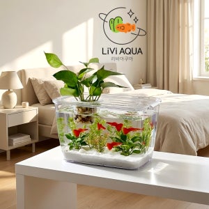 리얼 폴리카보네이트 안깨지는 어항 대형 물고기 수족관 구피 거북이 수조