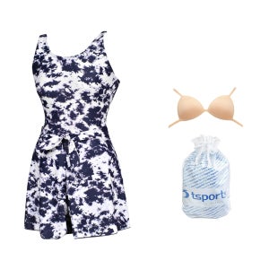 여자수영복 원피스 투피스 빅사이즈 여성수영복 엄마 임산부 스파 온천 여행 1635 수영복