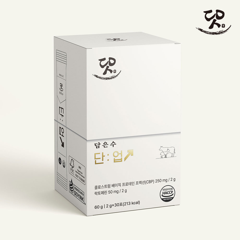 담은수 단업 초유 <b>락토페린</b> 산양유 단백질의 조합 2gX30포