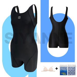 여자 실내 수영복 1부 탄탄이 검정 중년 엄마 U백 수영장 강습용 자체제작 국산 시얀느