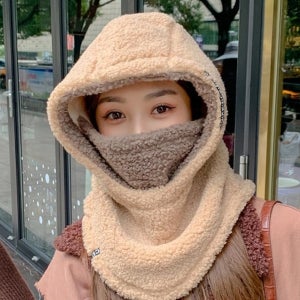 완전무장방한마스크모자 빅사이즈방한모 빅 방한 대두 스키장