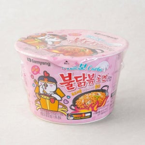 메가마트 삼양 까르보 불닭볶음면 큰사발 컵라면 105g