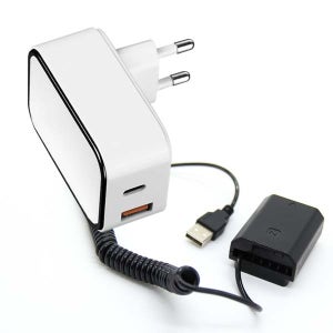 큐브모아 듀얼포트 어댑터 NP-FZ100 set CUBE-802A-15