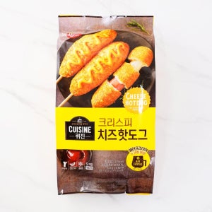 메가마트 동원 퀴진 크리스피 치즈핫도그 400g