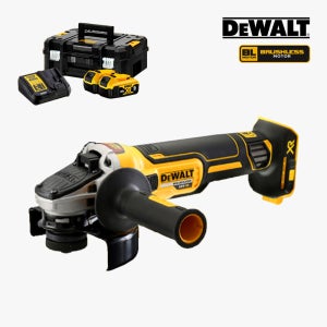 디월트 충전그라인더 DCG405P2 전동 무선 BL 20V 5.0Ah 배터리 2개 세트