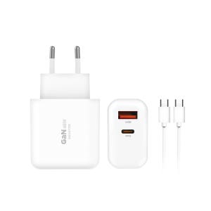 [SMARTEK] 스마텍 GaN 45W 2포트 초고속 충전기 노트북 아이폰 충전기