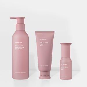 [대용량] 아윤채 인핸싱 실키 헤어 케어 3 STEP 세트 (샴푸 500g + 마스크 200ml + 오일 100ml)