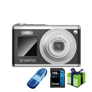 아이쏘우 스냅픽스 SNAPIX 미니카메라 128G 리더기 파우치 똑딱이 검수 회사용 간단