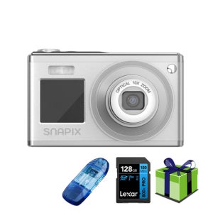 아이쏘우 스냅픽스 SNAPIX 미니카메라 128G 리더기 파우치 똑딱이 검수 회사용 간단