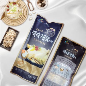 내몸가득 The 채움 삼계탕재료 백숙재료 티백 100g 닭 오리 돼지 수육 한방 약제, 100g, 50개