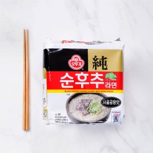 메가마트 오뚜기 순후추라면 사골곰탕맛 110gx4