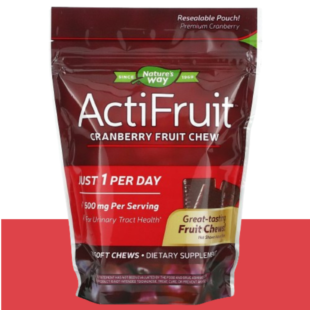 <b>네이처스웨이</b> 크랜베리 Cranberry 500mg 소프트 츄 20개