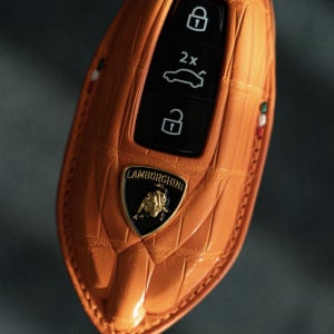 람보르기니 No1 우라칸 우루스 가죽 키케이스 노블레사 블랙