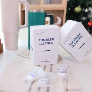 웁티 텀블러 세척 발포 세정제 1+1 스테인리스 연마 제거 클리너 기름때 세척제 연마제
