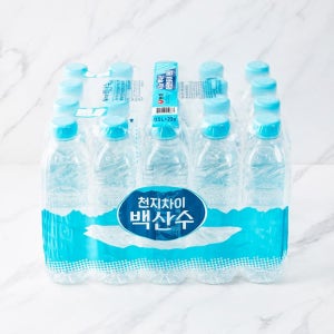 메가마트 농심 백산수 무라벨 500mlx20