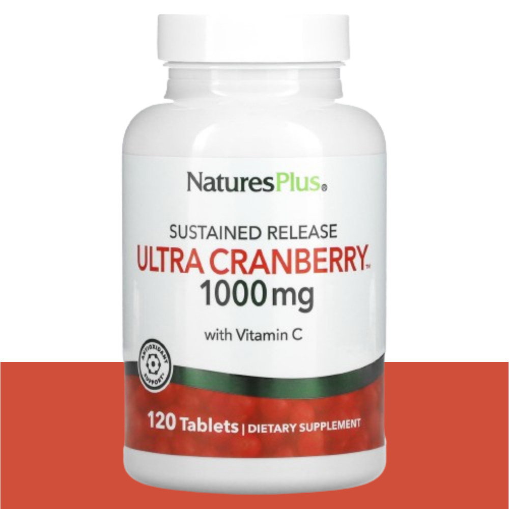 <b>네이처스플러스</b> 크랜베리 비타민C 함유 Cranberry 1000mg 120정