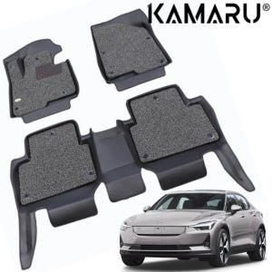 폴스타2 매트 카마루 6D 입체 코일매트 1+2열