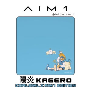 AIM1 Coalowl x AIM1 카게로 게이밍 마우스 패드 KAGERO 컨트롤 프로