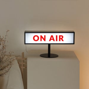 LED 빌보드 조명간판 스탠드형 L / 센스있는 개업선물 카페 오더히어 간판