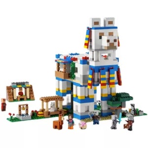 마인크래프트 라마 마을 피규어 포함 알파카