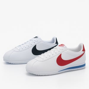 나이키 코르테즈 흰검 흰빨 스니커즈