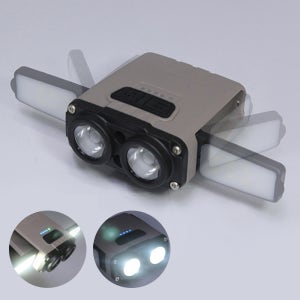 블랙울프 BW D8 충전식 헤드 랜턴 해루질 등산용 캡라이트