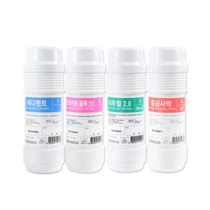 쿠쿠정수기필터 정품25년하반기상품 8인치 4단계 높이18,5cm (리셀)1+1+1+1