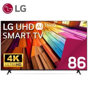 LG전자 TV 86UT7550 울트라 HD 4K 217cm(86인치) LED 스마트 티비 수도권 스탠드