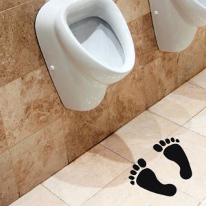 그래픽스티커 발자국패턴 (pa122)