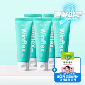 동국제약 윈플렉스 구취치약 민트 입냄새 구취개선 100g, 5개