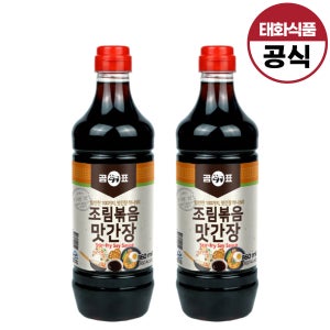 곰표 조림볶음 맛간장 만능맛간장 860ml, 2개